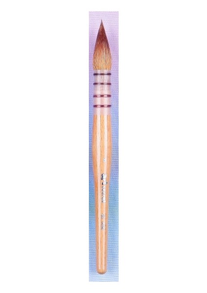 Size8 1pc Tarzı Artsecret Yüksek Dereceli 45RSQ Kolinsky Saç Ahşap Saplı Fırçalar Sanatsal Suluboya Sanat Boyama Kalem Çizim Için (Yurt Dışından)