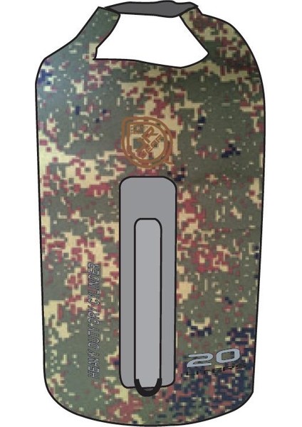 Heavy Duty Dry Cylinder Su Geçirmez Çanta 30 Litre-Yeşil