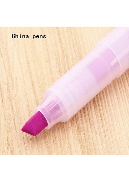 A-1 Stili Yüksek 61 Şeffaf Renk Fosforlu Kalem Öğrenci Okul Ofis Kırtasiye Floresan Sanat Marker Kalem Yeni (Yurt Dışından)