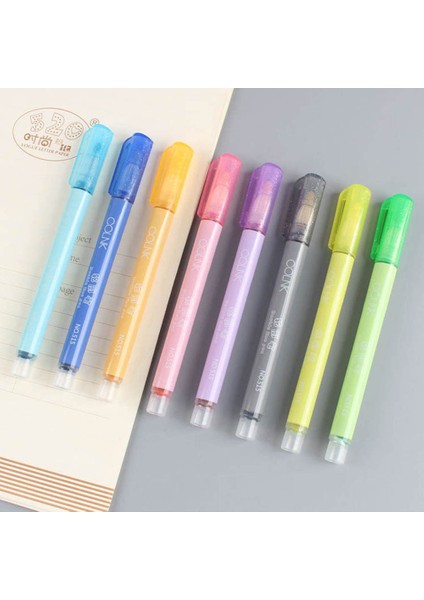 Mavi Stil Olor Anahat Çift Çizgi Kalem Flaş Işaretleyici Kalem Scrapbooking Boyama Fosforlu Kalemler Ofis Kırtasiye Malzemeleri (Yurt Dışından) modelleri