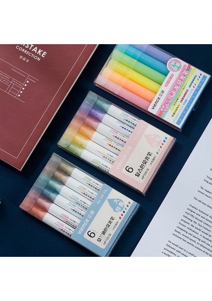 C Stili Ack Basit Renkli Fosforlu Kalem Pastel Işaretleyiciler Suluboya Fosforlu Kalemler Çizim Boyama Okul Kırtasiye Sanat Malzemeleri (Yurt Dışından) fiyatları
