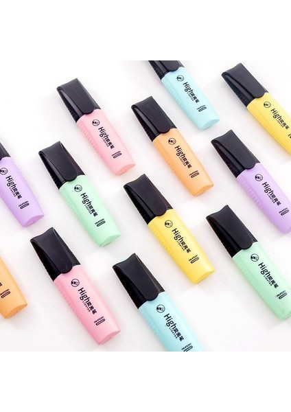 Pembe Tarzı Sevimli Acıbadem Kurabiyesi Renkli Mini Renkli Şeker Renkli Fosforlu Kalemler Promosyon Sanat Işaretleyiciler Floresan Kalem Hediye Kırtasiye (Yurt Dışından) fiyatları