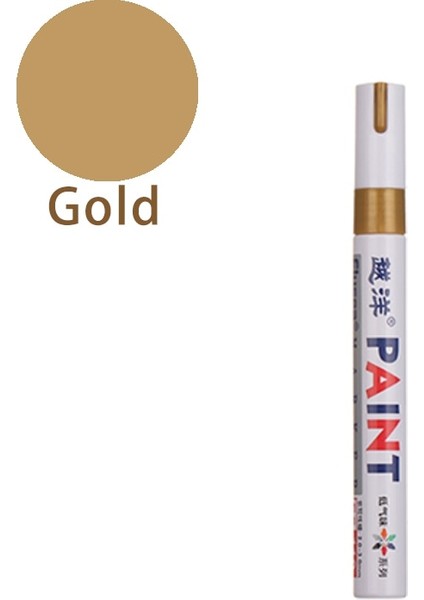 10 1 Adet Tarzı 12 Renk Boya Marker Kalem Su Geçirmez Çabuk Kuruyan Yağlı Mürekkep Solmaz Araba Lastiği Lastik Sırtı CD Metal Kalıcı Boya Marker Fiber Ucu (Yurt Dışından)