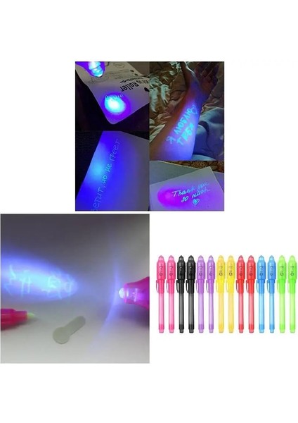 8 Adet Tarzı Adet Uv Işık Kalem Görünmez Sihirli Kalem Gizli Floresan Kalem Yazma Pedi Çocuklar Için Çocuk Çizim Boyama Kurulu DJA88 (Yurt Dışından) fırsatları