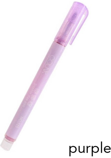 Mor Tarzı Olor Anahat Çift Çizgi Kalem Flaş Işaretleyici Kalem Scrapbooking Boyama Fosforlu Kalemler Ofis Kırtasiye Malzemeleri (Yurt Dışından)