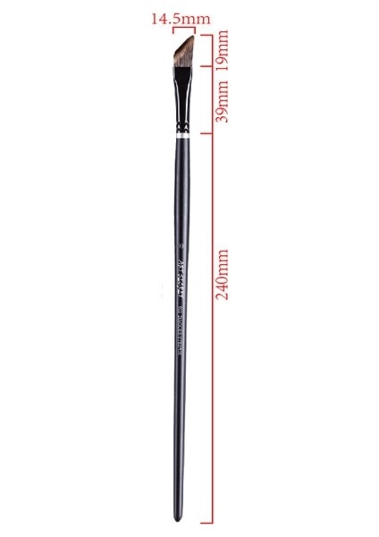 SIZE10 1 Adet Stil Artsecret Suluboya Liner Art Bruds Kore Ithal Mangoolon Taklon Saç Ahşap Saplı Hançer Striptizci Pirinç Yüksük (Yurt Dışından)