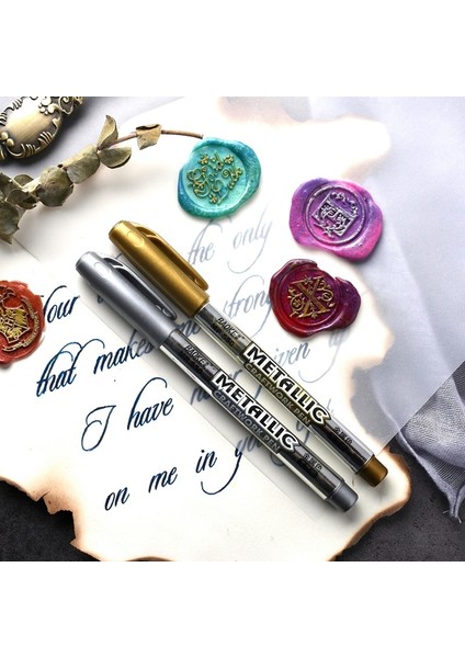 Altın Tarzı Altın Gümüş Boya Marker Su Bazlı Marker Kalem Seramik Için Cam Kumaş Deri Koyu Kağıt Dıy Arts & Crafts Marker Kalem (Yurt Dışından) modelleri