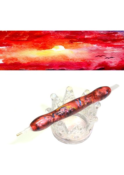 Rüya Mor Stili Elmas Boyama Sanat Matkap Kalem Seti Aracı Aksesuarları Stylus ve El Yapımı Reçine 5d Elmas Boya Sanat Kalem Ipuçları Kafaları Yerleştirici ve Balmumu (Yurt Dışından) indirimleri