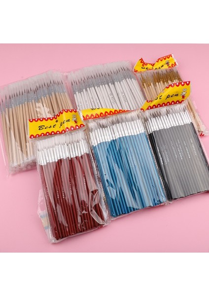 Gümüş 000 Tarzı Et Ince El-Boyalı Ince Kanca Çizgi Kalem Renkli Baton Çizim Sanat Kalem Boya Fırçası Sanat Malzemeleri Naylon Fırça Özel (Yurt Dışından)