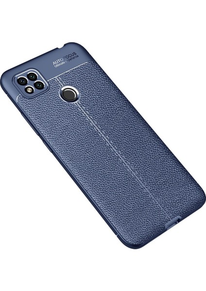 Xiaomi Redmi 9c Kılıf Focus Derili Silikon - Lacivert 300099 fiyatları