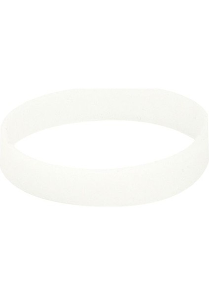 Çevre 20CM Tarzı Beyaz 2 Parça Set Spor Bileklik Erkek Kadın Çocuk Kauçuk Silikon Bilezik Adam Hediye Takı Için Karanlıkta Parlama (Yurt Dışından)
