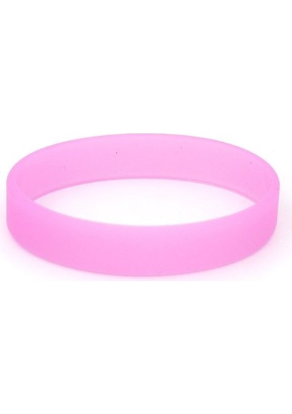 Çevre 20CM Tarzı Beyaz 2 Parça Set Spor Bileklik Erkek Kadın Çocuk Kauçuk Silikon Bilezik Adam Hediye Takı Için Karanlıkta Parlama (Yurt Dışından)