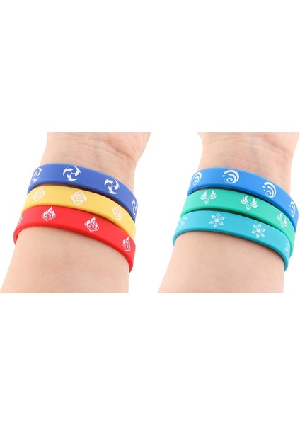 No.4 Boyutu J3690 Moda Japon Anime Ge Darbe Bilezikler Trendy Silikon Lastik Bant Bileklik El Bileklik Erkek Kadın Takı Hediyeler (Yurt Dışından) fiyatları