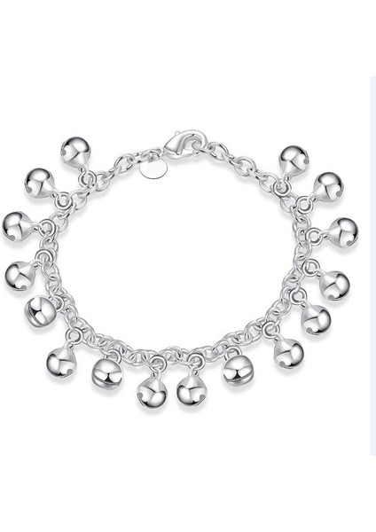 H056 , Charms Boncuk Zincir Kadınlar Için Güzel Bilezik Gümüş Renk Moda Düğün Güzel Bilezik Takı JSHH236 (Yurt Dışından)