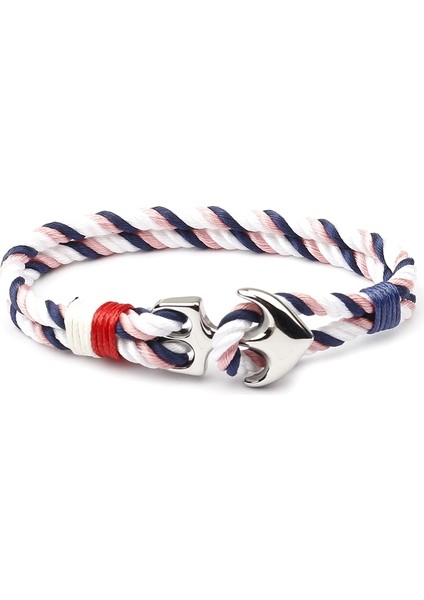No.12 Boyutu Cuteeco Yaz Çapa Erkekler Için Bilezikler Denizcilik Survival Paslanmaz Çelik Halat Zincir Paracord Bilezik Erkek Wrap Metal Hediyeler (Yurt Dışından) modelleri