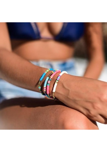 Titanyum Kaplama Tüm Kadınlar Için Zorunlu Bilezikler Polimer Eturfer Heıshı Boncuk Bilezik Femme Bohem Erkek Siyah Hematit Erkek Bilezik (Yurt Dışından) fırsatları