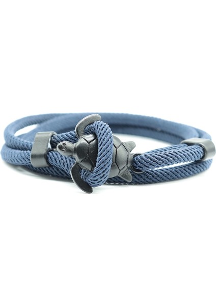 Siyahaldatmakdonanma Moda Paracord Bilezikler Erkek Kadın Yaratıcı Kaplumbağa Kuyruğu Hayvan Braslet Ayarlanabilir Makrom Braclet Rahat Takı Aksesuarları (Yurt Dışından)