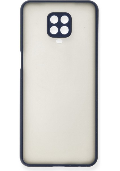 Xiaomi Redmi Note 9s Kılıf Montreal Silikon Kapak - Lacivert 300099