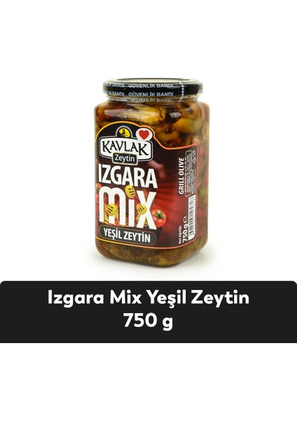 Kavlak Izgara Mix Yeşil Zeytin 750 gr