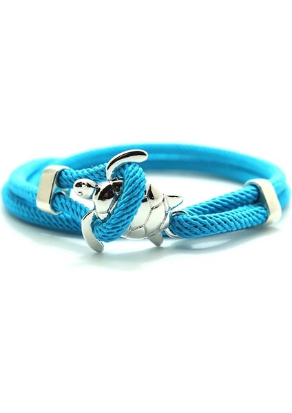 Gümüşkuyruksiyah Moda Paracord Bilezikler Erkek Kadın Yaratıcı Kaplumbağa Kuyruğu Hayvan Braslet Ayarlanabilir Makrom Braclet Rahat Takı Aksesuarları (Yurt Dışından) modelleri