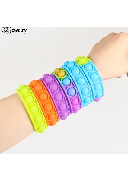 23,5 cm Tarzı No.8 Boyutu 1 Adet Fidget Oyuncaklar Duyusal Bilezik Dekompresyon Bileklik Anti Stres Rahatlatıcı Fidget Kabarcık Bilezik Bileklik Yetişkin Çocuklar Için Hediyeler (Yurt Dışından) fiyatları