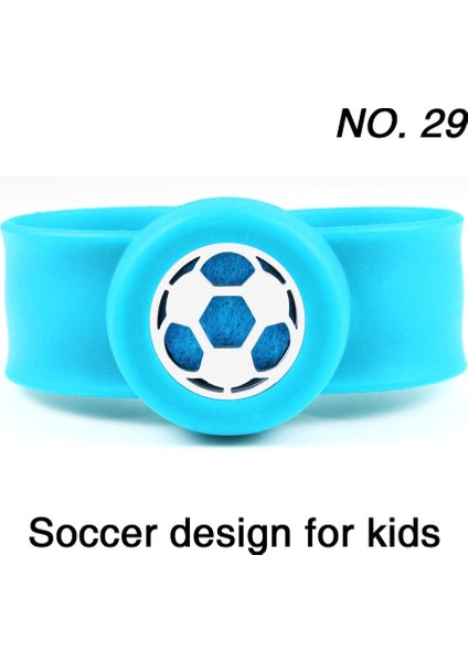 Yeşil Bileklik Stili No.20 Boyutu Carvort Ayarlanabilir Çocuklar Bilezik Uçucu Yağ Difüzör Madalyon Renkli Bileklik Çocuk Bilezikler Tokat Silikon Bileklik (Yurt Dışından) modelleri