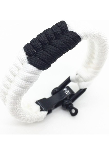 Mavi Siyah Ayarlanabilir Köstek Brezilyalı Jiu-Jitsu Balık Kuyruğu Örgüsü Hayatta Kalma Bilezik Moda Kemer Rütbe Paracord Bilezik (Yurt Dışından) modelleri