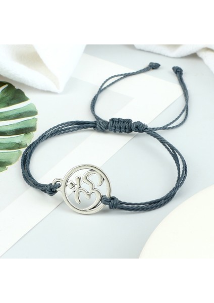 Pembe Ayarlanabilir 26 Renk Balmumu Iplik Bilezikler Bohemian Charm Om Sembol Örgülü Halat Bilezik Kadın Erkek Moda El Yapımı Takı (Yurt Dışından) fiyatları