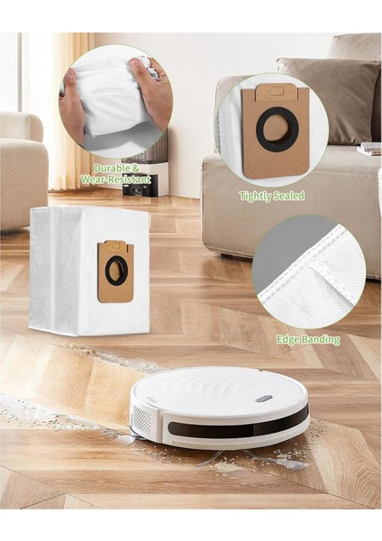 D10 PLUS/D10S PLUS/L10 PLUS/Z10 Pro Robotlu Süpürge Yedek Parçaları Ana Yan Fırça Filtre Paspas Bez Bez (Yurt Dışından)
