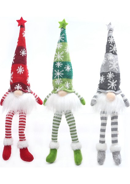 35 cm Parlayan Gnome Yılbaşı Dekoru Yüzü Olmayan Bebek Gece Lambası Ev Navidad Natal 2024 Yeni Yıl Çocuk X-Hediyeler (Yurt Dışından)