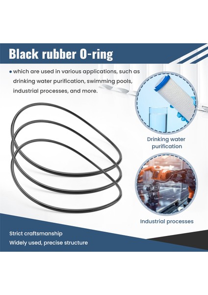 Water 151122 Big Blue Oring Buna-N Için Yedek O-Ringler (3 Paket) (Yurt Dışından)