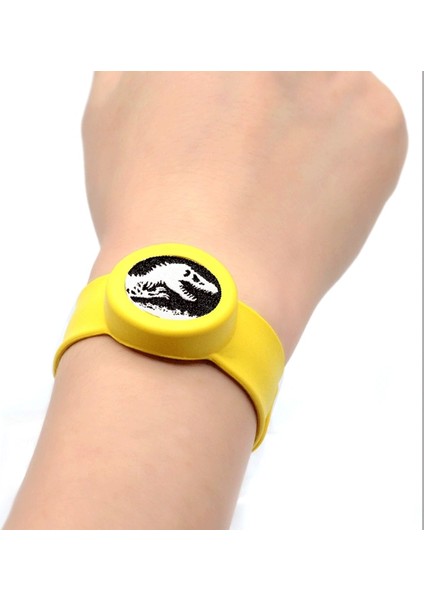 Sıcak Pembe Renk Bant Stili NO.518 Beden Dinozor Tokat Bilezik Silikon Çocuk Bileklik Çocuklar Uçucu Yağ Bileklik Difüzör Aroma Madalyon Paslanmaz Çelik Takı (Yurt Dışından) indirimleri