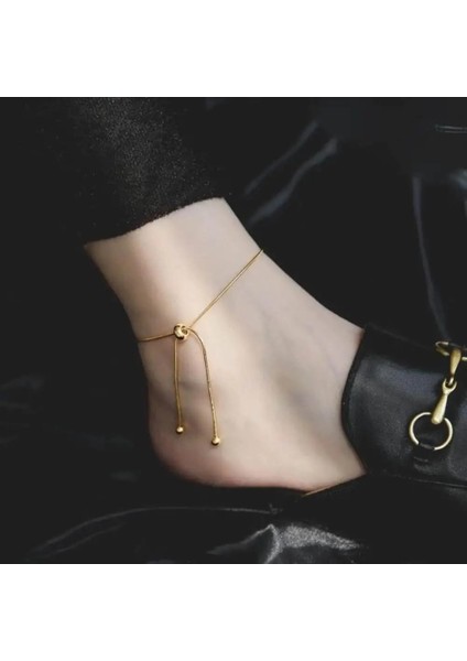 B053 Basit Tasarım Titanyum Çelik Pull-Out Ayarlanabilir Bilezik Altın Renk Kadınlar Için Yılan Zincir Bileklik Kız Erkek Boncuk Takı Hediye (Yurt Dışından) fırsatları