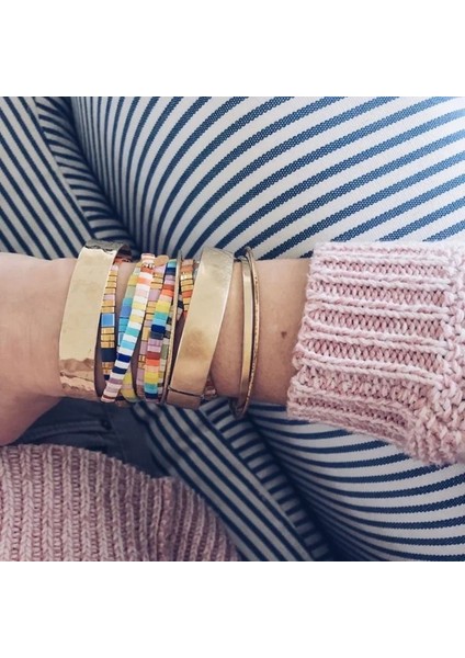 No.6 Boyutu Kadınlar Için Bohem Bilezikler Mıyukı Tila Boncuk Bilezik Boho Renkli Pulseira Mujer Ayarlanabilir Takı Moda Hediye Yeni (Yurt Dışından) indirimleri