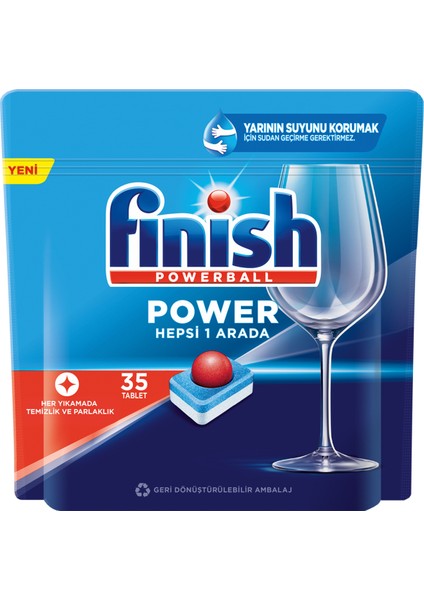 Hepsi Bir Arada Bulaşık Makinesi Deterjanı Tableti 35 Yıkama fiyatları