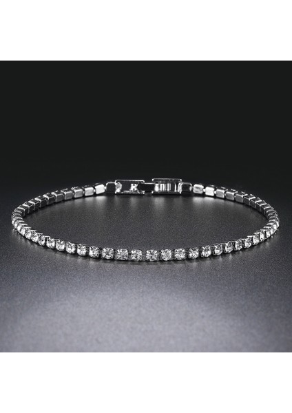 5mm Altın Rengi 18CM Moda Kadınlar Için Çok Renkli Tenis Bilezik Zirkonya Charm Tasarımcı Teain Erkekler Bilezik Düğün Takı KC128 (Yurt Dışından) fiyatları