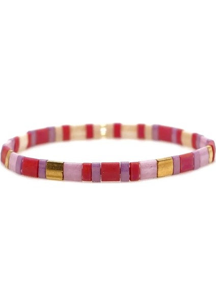 No.25 Boyutu Kadınlar Için Bohem Bilezikler Mıyukı Tila Boncuk Bilezik Boho Renkli Pulseira Mujer Ayarlanabilir Takı Moda Hediye Yeni (Yurt Dışından)