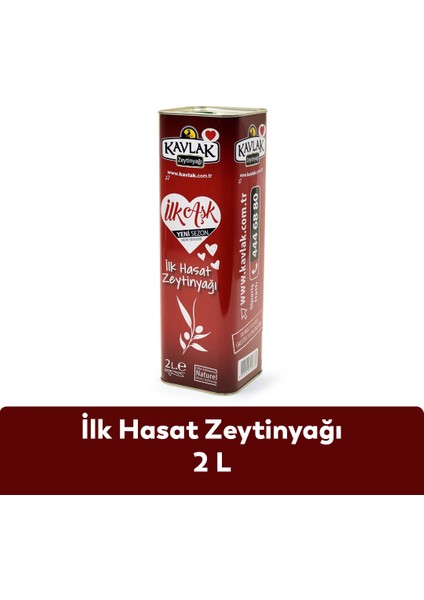 Kavlak Ilk Hasat Soğuk Sıkım Zeytinyağı 2 Lt