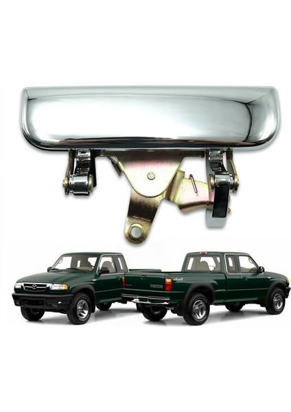 Mazda B2500 Bagaj Açma Kolu Krom