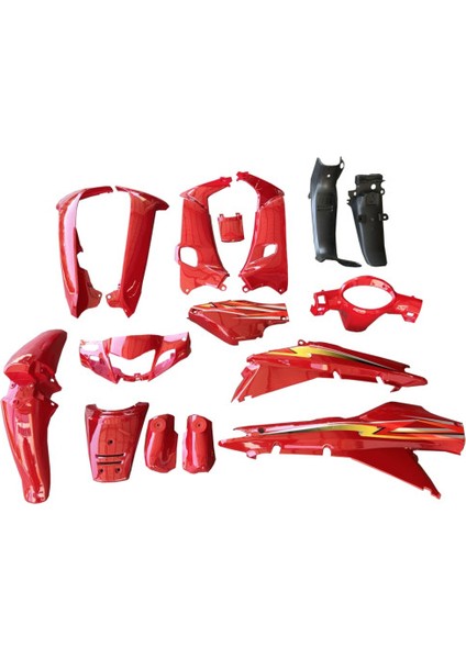 Kaporta Seti Cup 100 Kh Kırmızı Atl