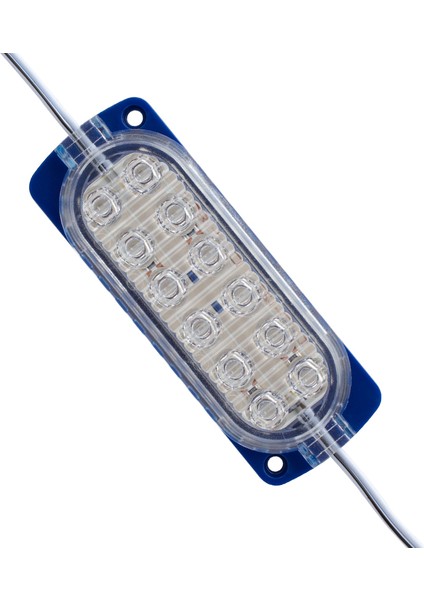 Powermaster Modül LED 24V 2.4W Tek Mavi Beyaz 2835