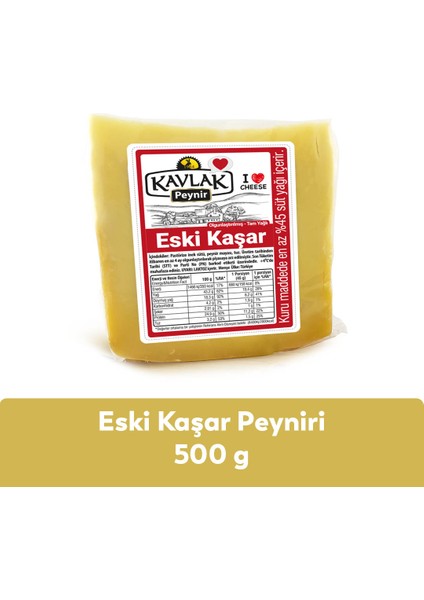 Kavlak Eski Kaşar Peyniri