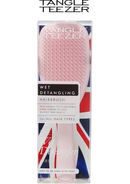 Teezer Wet Detangler Large Pembe Saç Fırçası