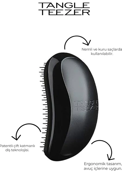 Tangle Teezer Panther Black