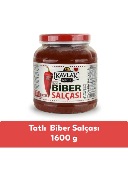 Tatlı Biber Salçası 1600 gr