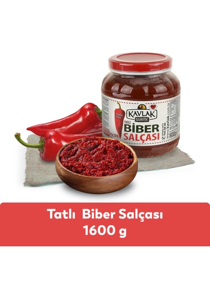 Tatlı Biber Salçası 1600 gr