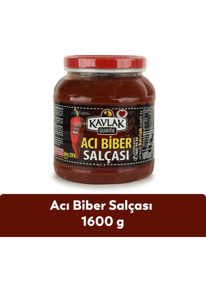 Acı Biber Salçası 1,6 kg