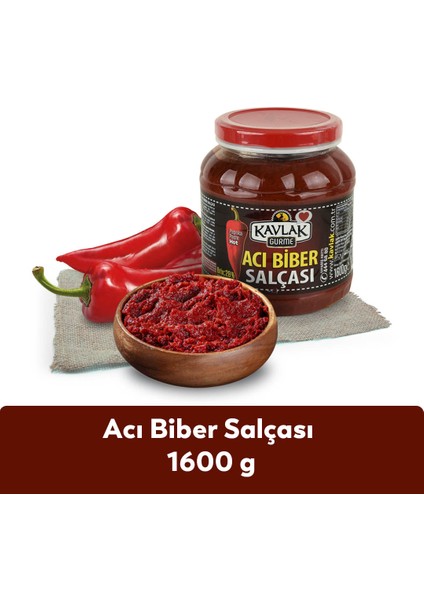 Acı Biber Salçası 1,6 kg