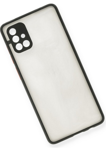 Samsung Galaxy A71 Kılıf Montreal Silikon Kapak - Siyah 300099