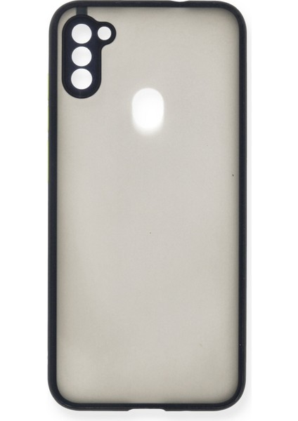 Samsung Galaxy M11 Kılıf Montreal Silikon Kapak - Lacivert 300099